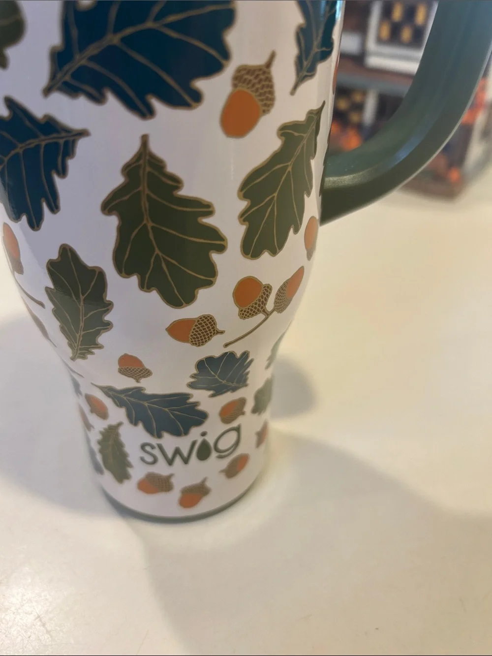 Swig Autumn Breeze  Pattern 30 oz Tumbler with Straw